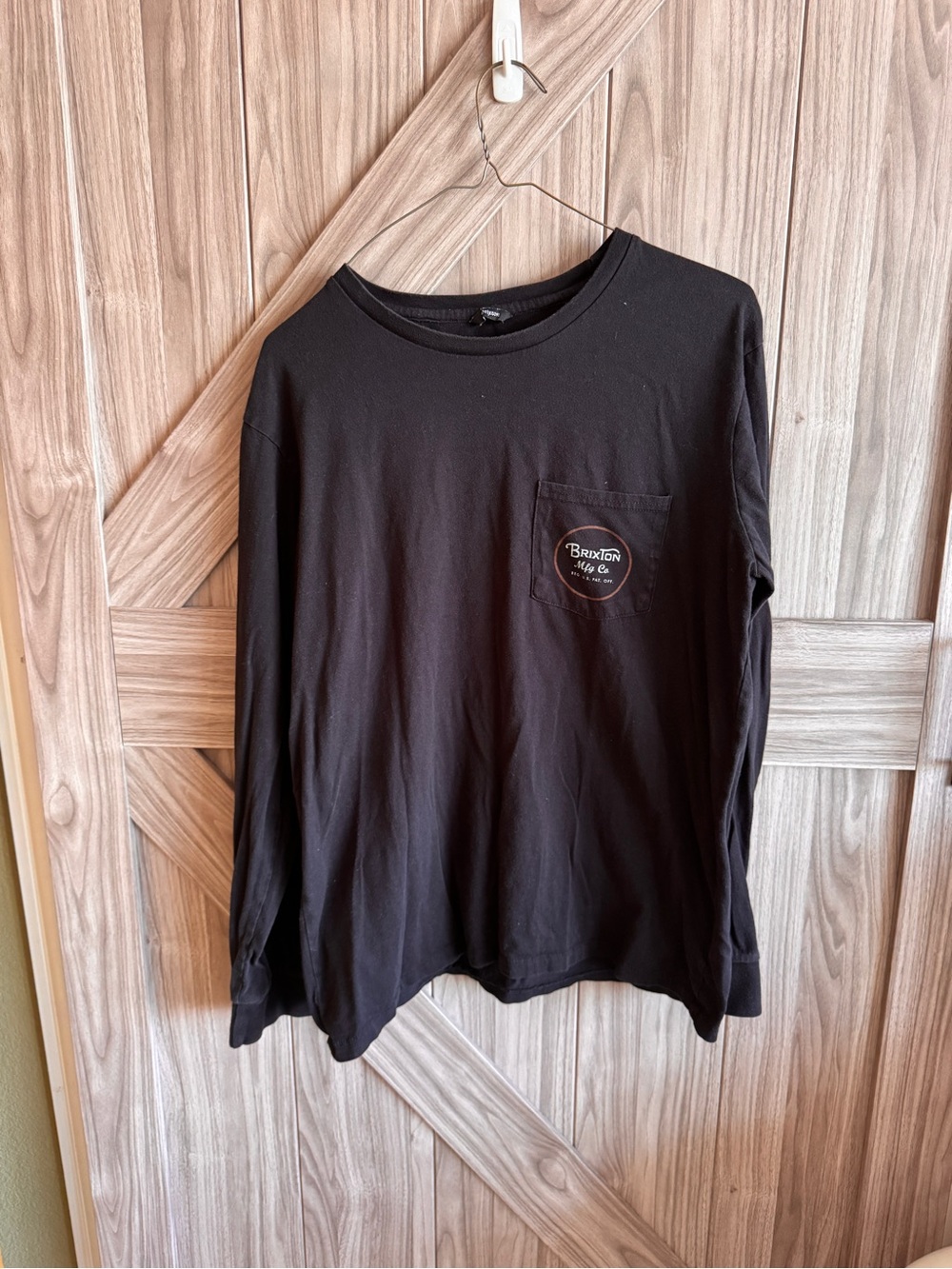 Brixton Black Premium Fit Long Sleeve Tee